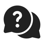 Chat Bubbles Question SVG Icon